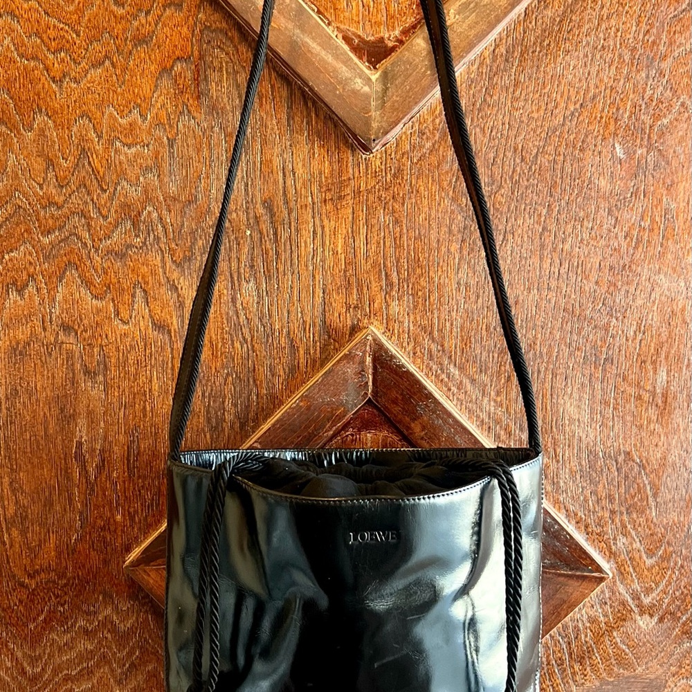 Loewe Elegant Black Leather Bag (beautiful)